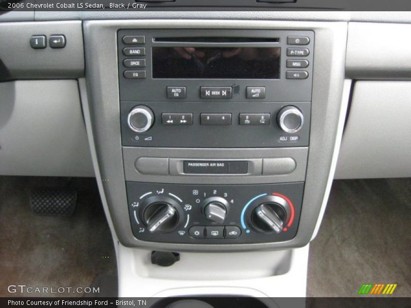 Black / Gray 2006 Chevrolet Cobalt LS Sedan