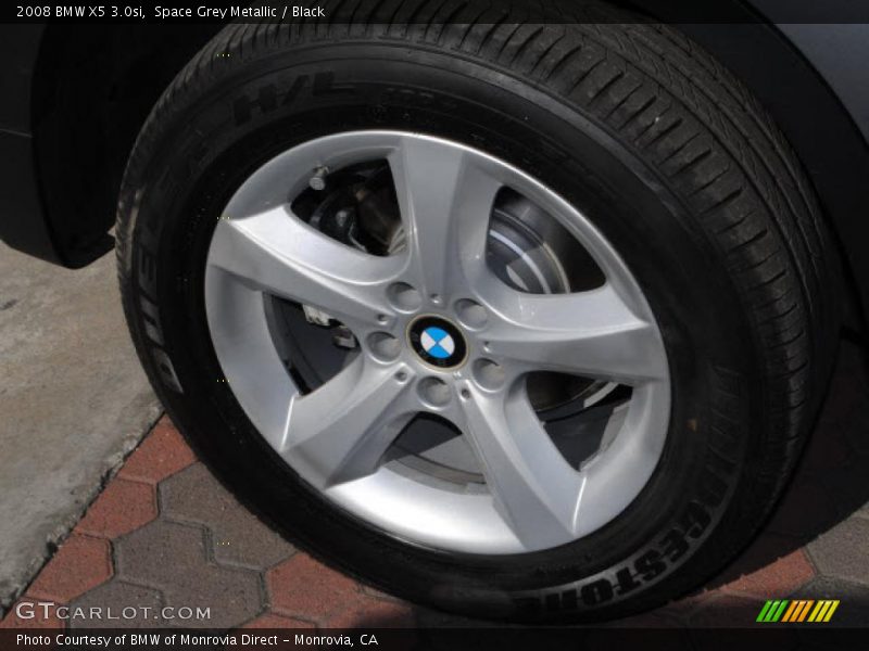 Space Grey Metallic / Black 2008 BMW X5 3.0si