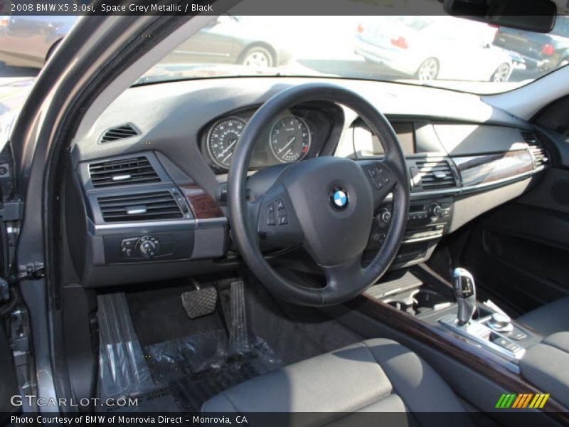Space Grey Metallic / Black 2008 BMW X5 3.0si