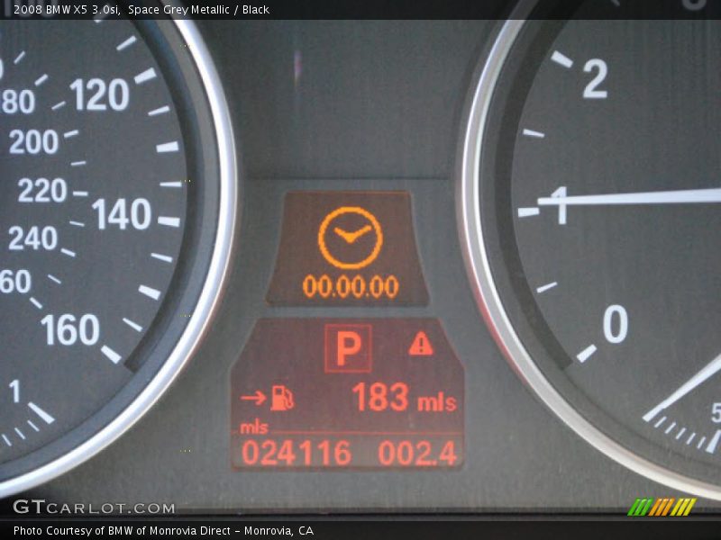 Space Grey Metallic / Black 2008 BMW X5 3.0si