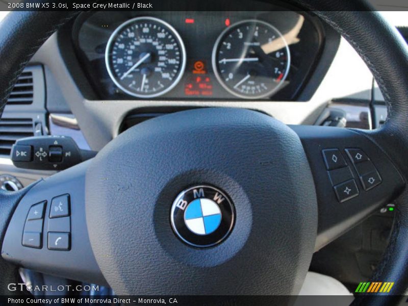 Space Grey Metallic / Black 2008 BMW X5 3.0si