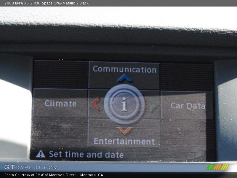 Space Grey Metallic / Black 2008 BMW X5 3.0si