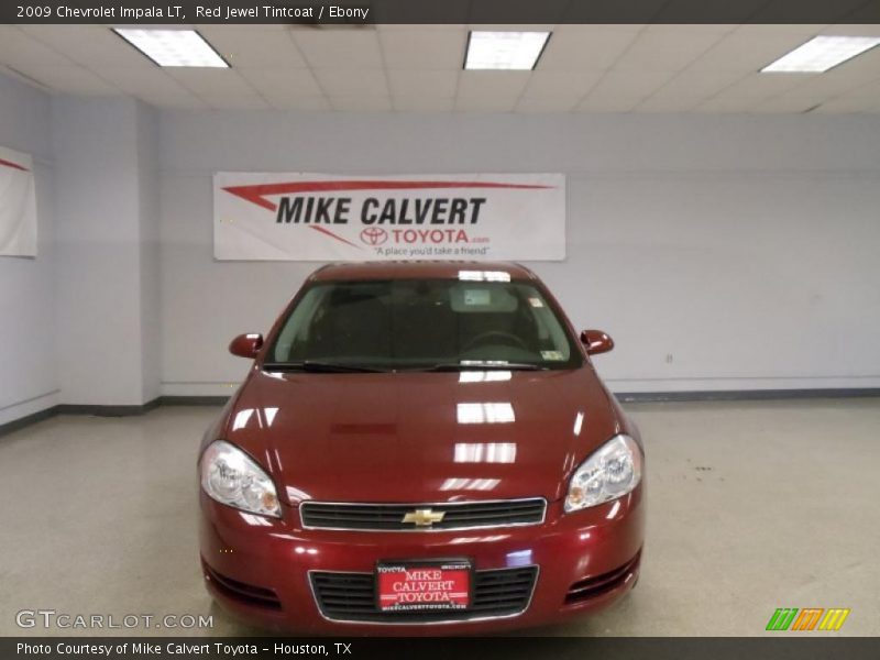Red Jewel Tintcoat / Ebony 2009 Chevrolet Impala LT
