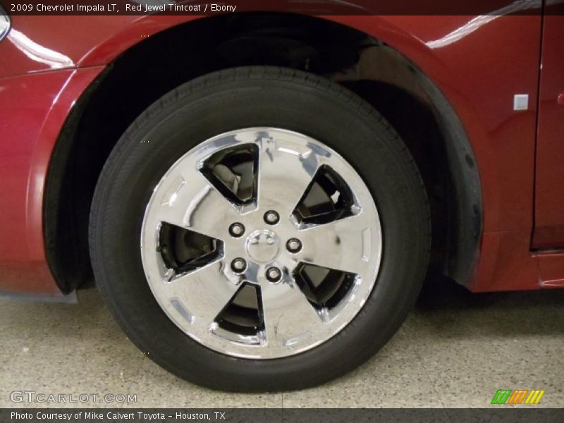 Red Jewel Tintcoat / Ebony 2009 Chevrolet Impala LT