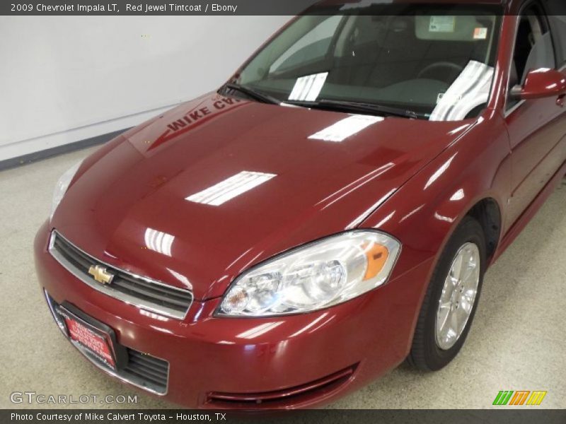 Red Jewel Tintcoat / Ebony 2009 Chevrolet Impala LT
