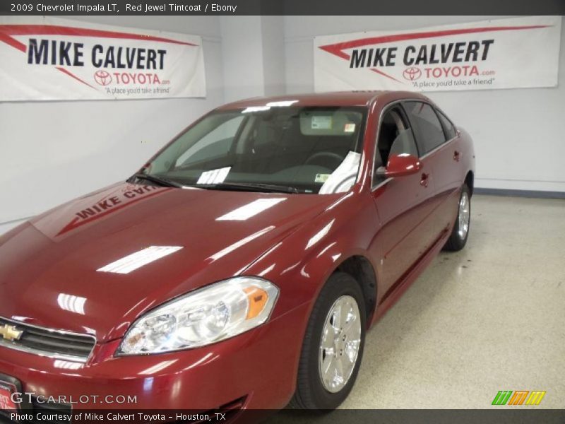 Red Jewel Tintcoat / Ebony 2009 Chevrolet Impala LT