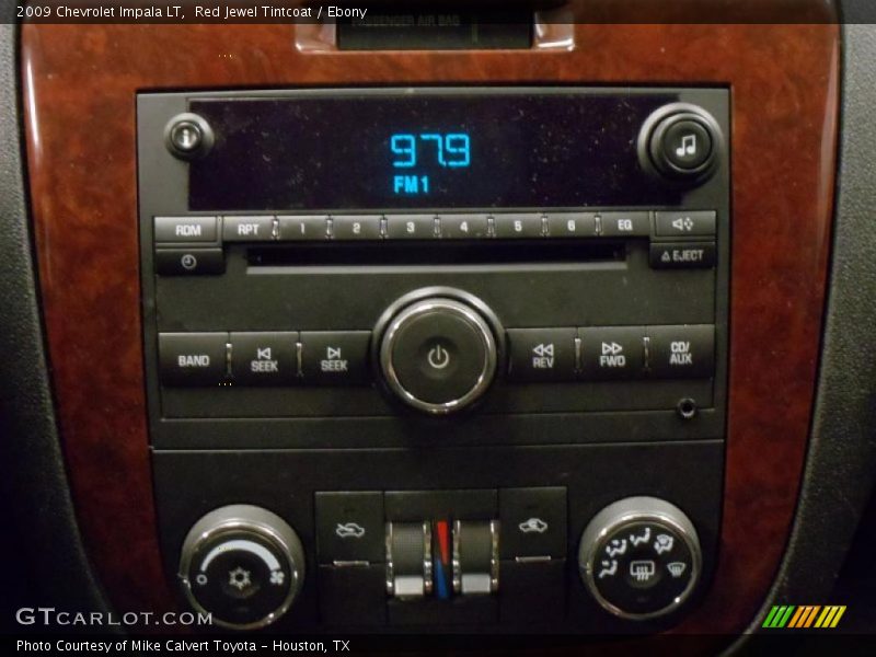 Red Jewel Tintcoat / Ebony 2009 Chevrolet Impala LT