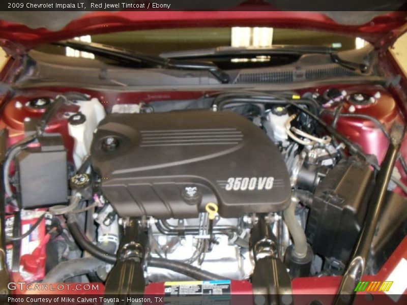 Red Jewel Tintcoat / Ebony 2009 Chevrolet Impala LT