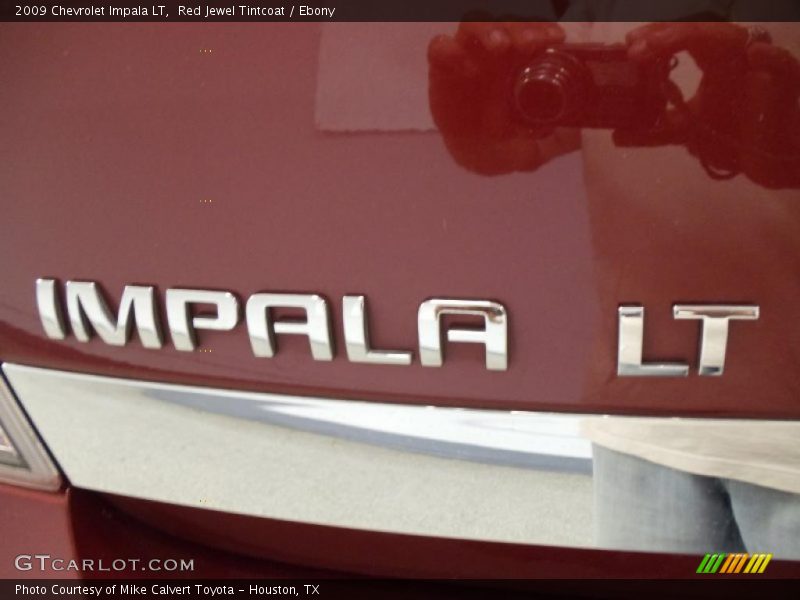 Red Jewel Tintcoat / Ebony 2009 Chevrolet Impala LT