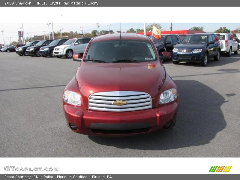 Crystal Red Metallic / Ebony 2009 Chevrolet HHR LT