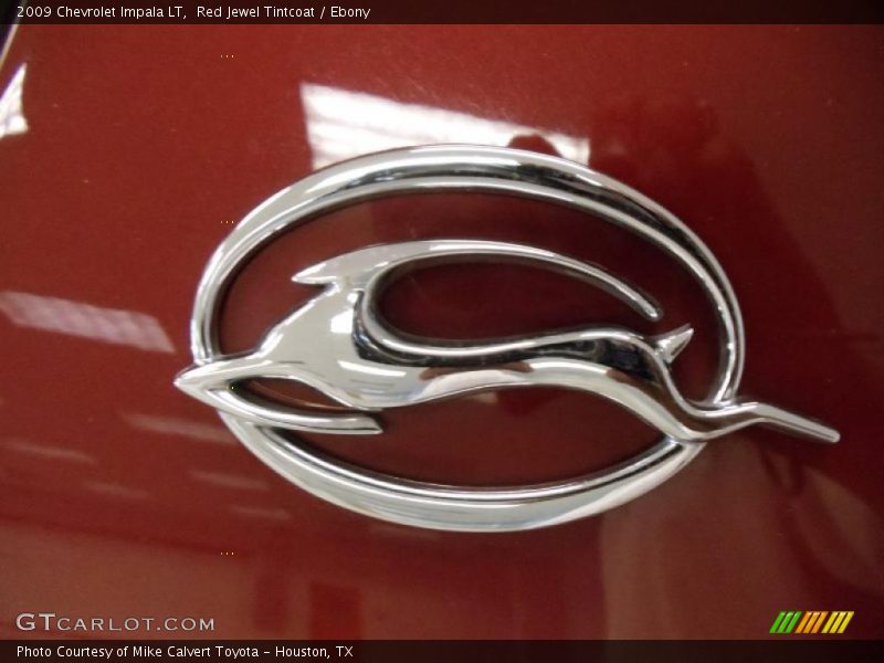 Red Jewel Tintcoat / Ebony 2009 Chevrolet Impala LT