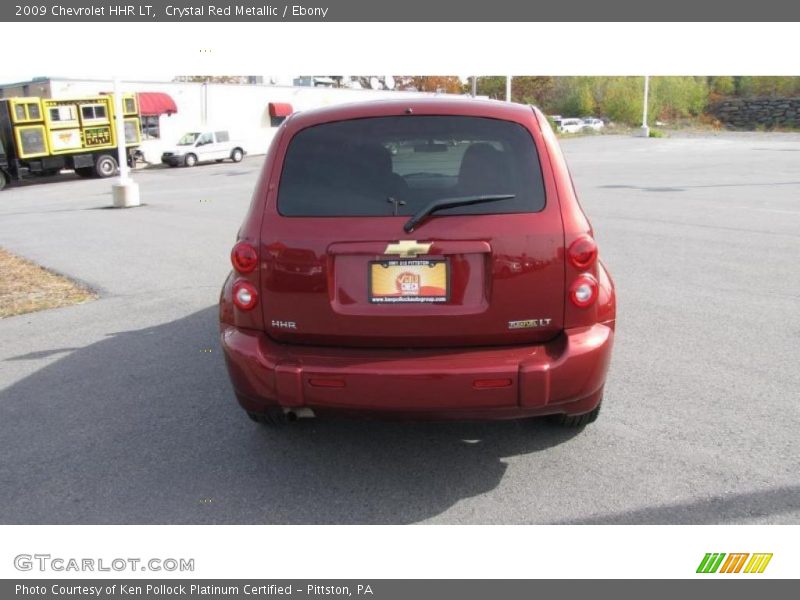 Crystal Red Metallic / Ebony 2009 Chevrolet HHR LT