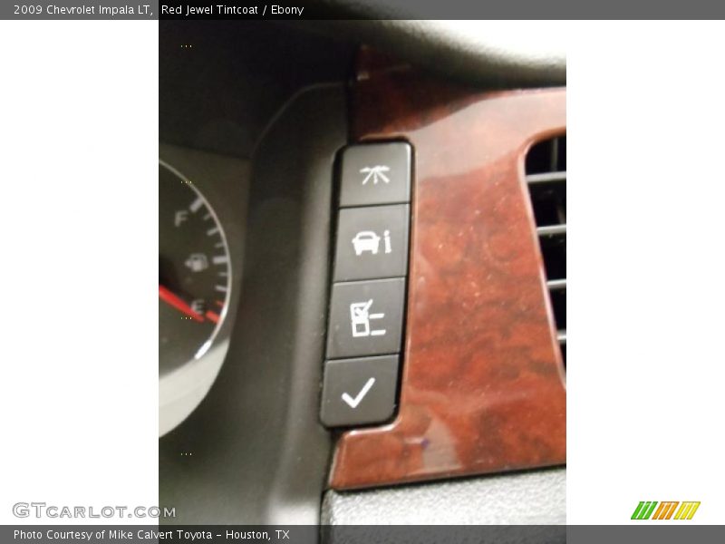 Red Jewel Tintcoat / Ebony 2009 Chevrolet Impala LT
