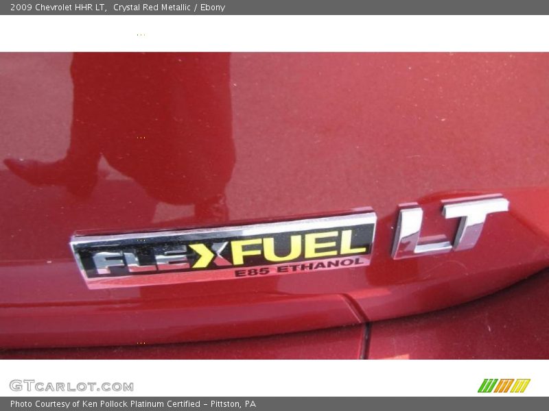 Crystal Red Metallic / Ebony 2009 Chevrolet HHR LT