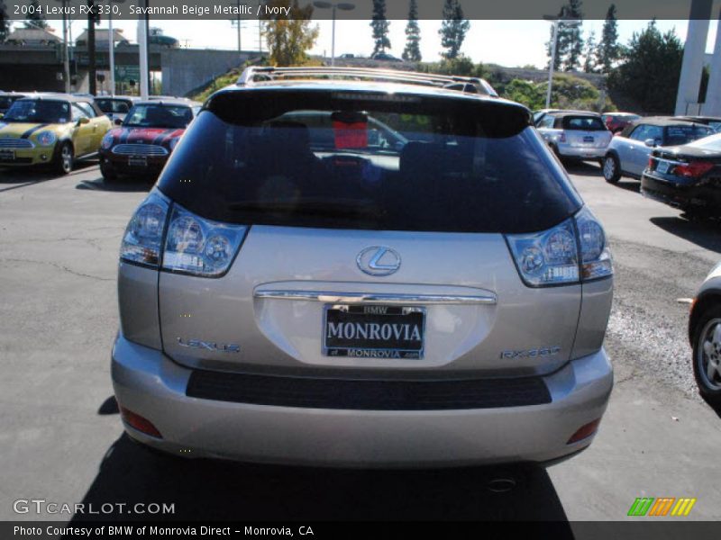Savannah Beige Metallic / Ivory 2004 Lexus RX 330