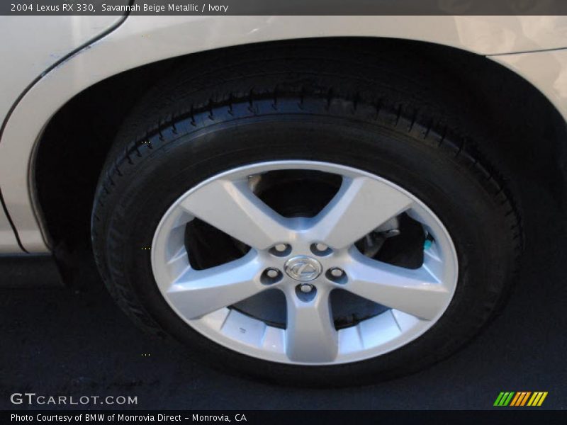 Savannah Beige Metallic / Ivory 2004 Lexus RX 330