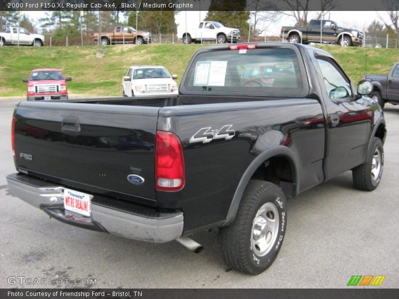  2000 F150 XL Regular Cab 4x4 Black