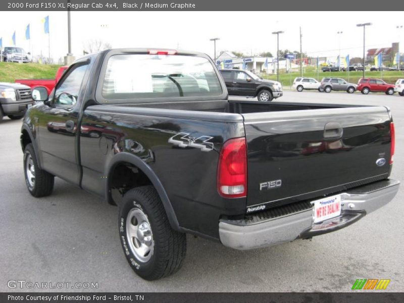 Black / Medium Graphite 2000 Ford F150 XL Regular Cab 4x4