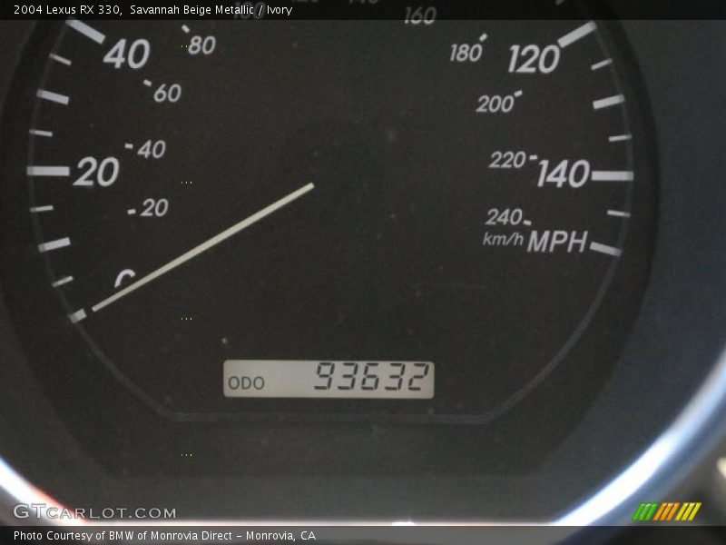 Savannah Beige Metallic / Ivory 2004 Lexus RX 330