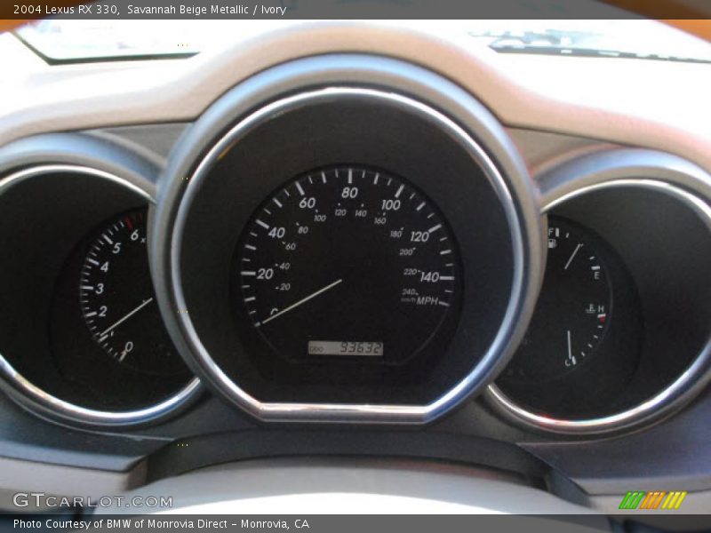 Savannah Beige Metallic / Ivory 2004 Lexus RX 330