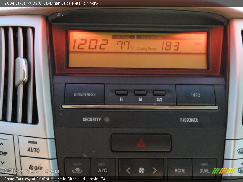 Savannah Beige Metallic / Ivory 2004 Lexus RX 330