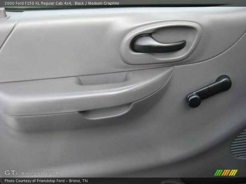 Black / Medium Graphite 2000 Ford F150 XL Regular Cab 4x4