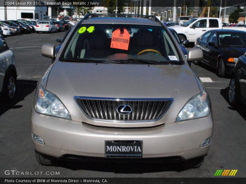 Savannah Beige Metallic / Ivory 2004 Lexus RX 330