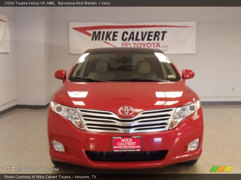 Barcelona Red Metallic / Ivory 2009 Toyota Venza V6 AWD