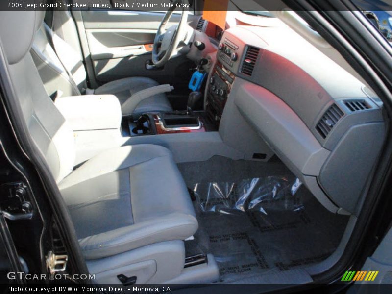 Black / Medium Slate Gray 2005 Jeep Grand Cherokee Limited