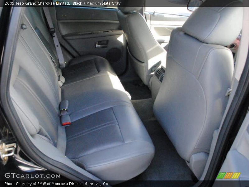 Black / Medium Slate Gray 2005 Jeep Grand Cherokee Limited