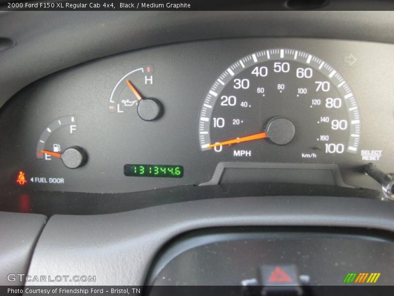 Black / Medium Graphite 2000 Ford F150 XL Regular Cab 4x4