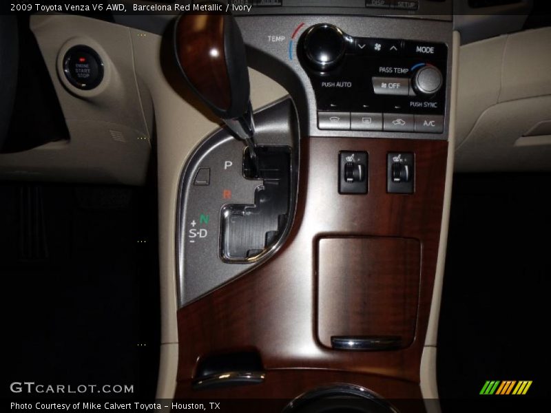 Barcelona Red Metallic / Ivory 2009 Toyota Venza V6 AWD