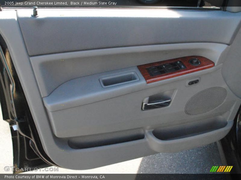 Black / Medium Slate Gray 2005 Jeep Grand Cherokee Limited