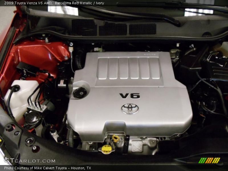 Barcelona Red Metallic / Ivory 2009 Toyota Venza V6 AWD