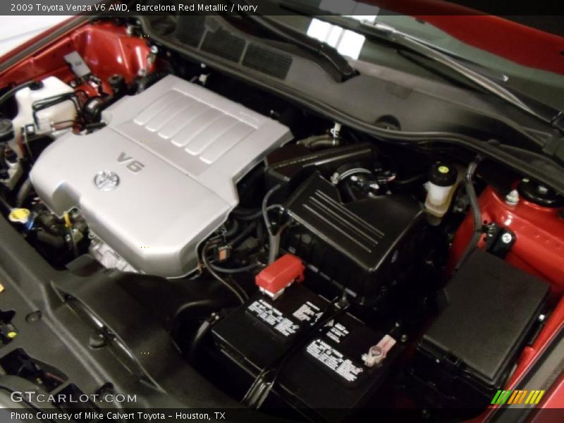 Barcelona Red Metallic / Ivory 2009 Toyota Venza V6 AWD