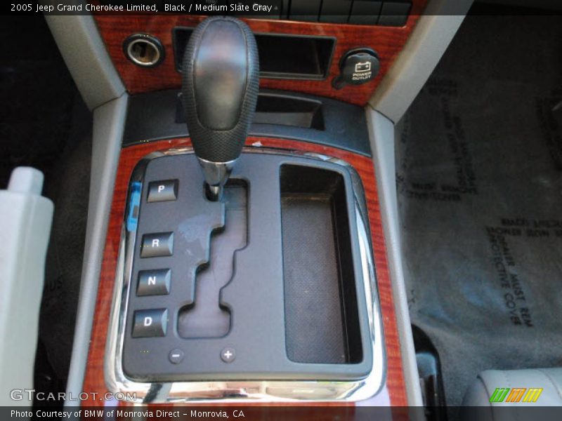 Black / Medium Slate Gray 2005 Jeep Grand Cherokee Limited