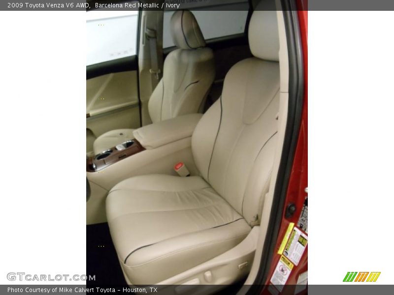 Barcelona Red Metallic / Ivory 2009 Toyota Venza V6 AWD