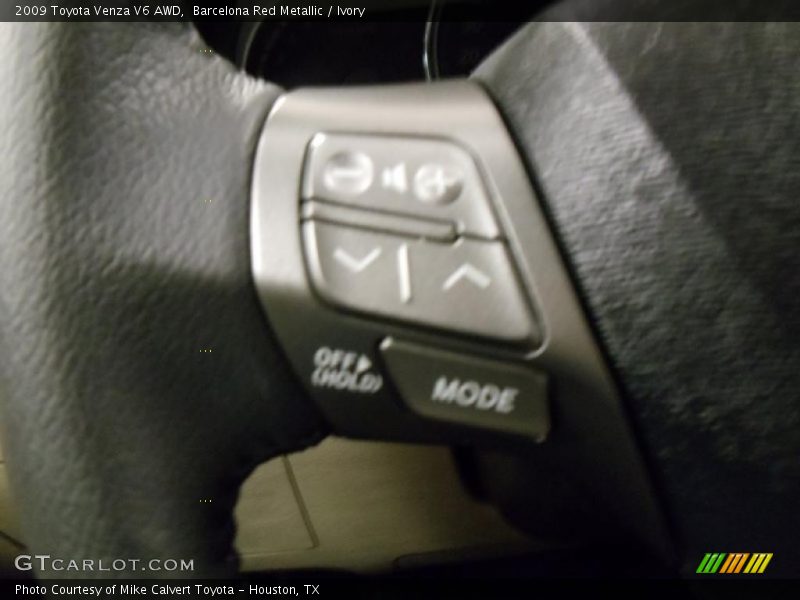Barcelona Red Metallic / Ivory 2009 Toyota Venza V6 AWD