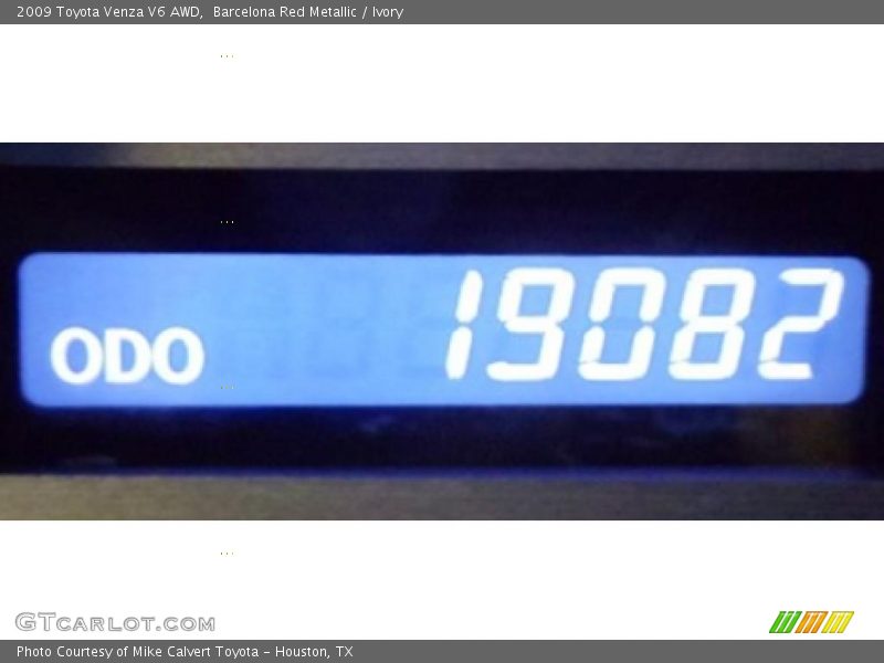 Barcelona Red Metallic / Ivory 2009 Toyota Venza V6 AWD