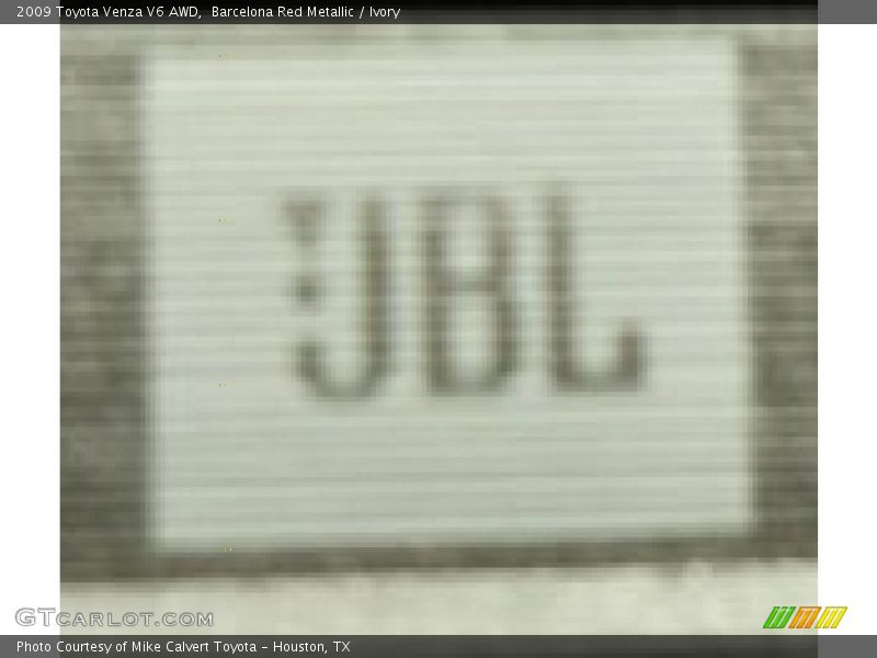 Barcelona Red Metallic / Ivory 2009 Toyota Venza V6 AWD