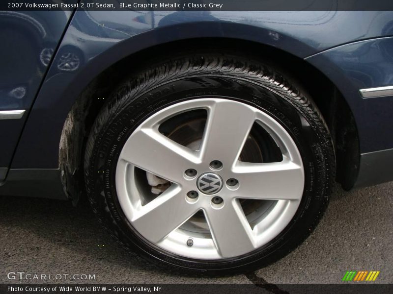 Blue Graphite Metallic / Classic Grey 2007 Volkswagen Passat 2.0T Sedan