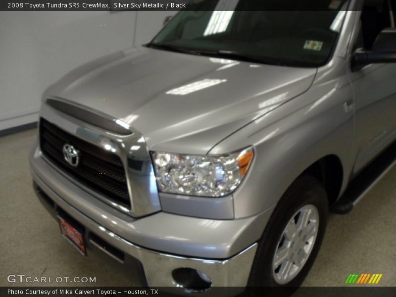 Silver Sky Metallic / Black 2008 Toyota Tundra SR5 CrewMax