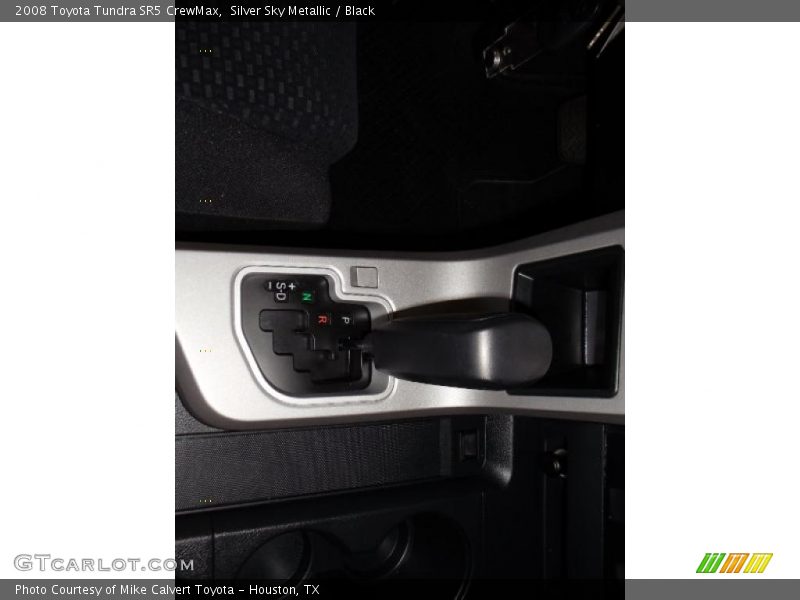 Silver Sky Metallic / Black 2008 Toyota Tundra SR5 CrewMax