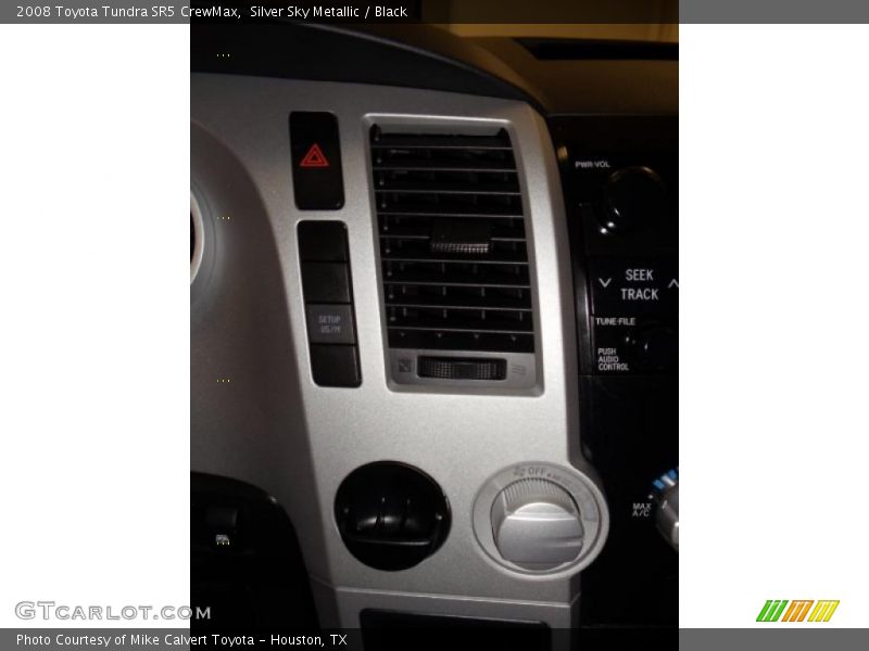 Silver Sky Metallic / Black 2008 Toyota Tundra SR5 CrewMax
