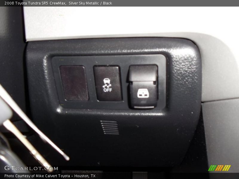 Silver Sky Metallic / Black 2008 Toyota Tundra SR5 CrewMax