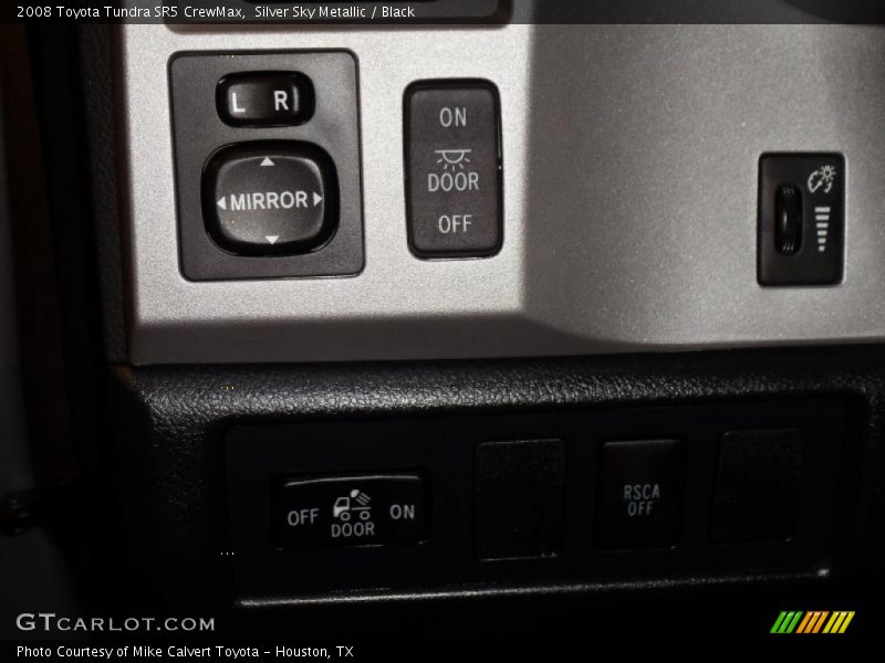 Silver Sky Metallic / Black 2008 Toyota Tundra SR5 CrewMax