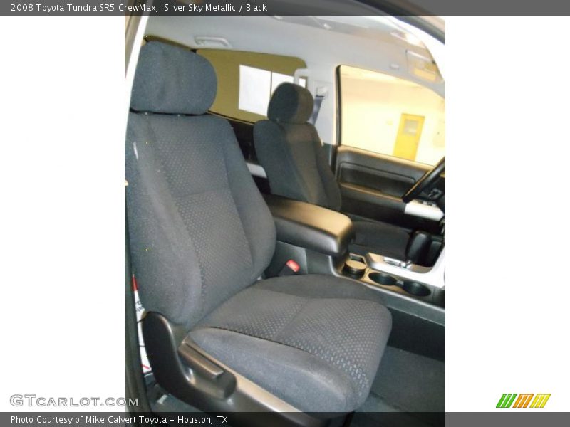 Silver Sky Metallic / Black 2008 Toyota Tundra SR5 CrewMax