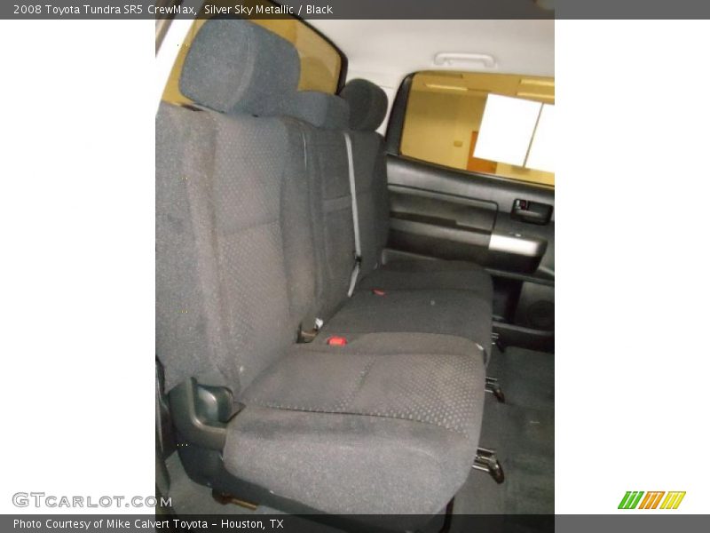 Silver Sky Metallic / Black 2008 Toyota Tundra SR5 CrewMax