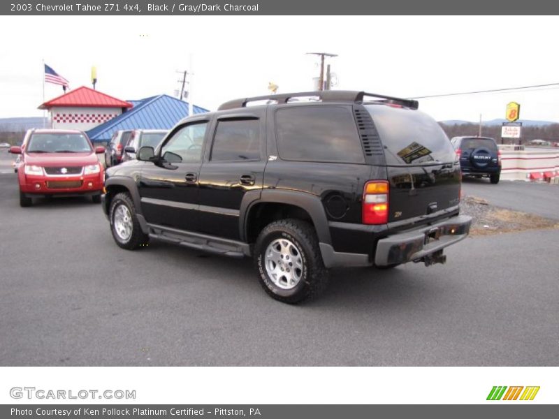 Black / Gray/Dark Charcoal 2003 Chevrolet Tahoe Z71 4x4