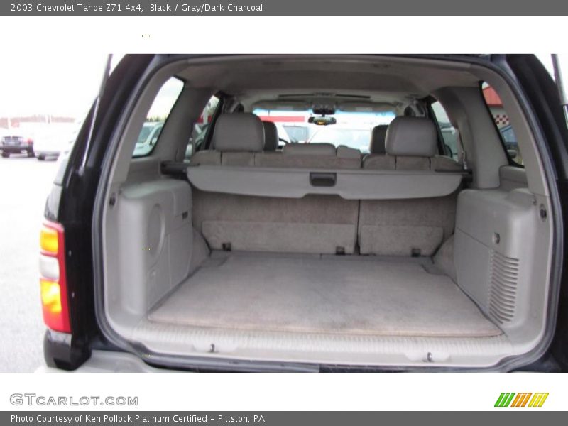 Black / Gray/Dark Charcoal 2003 Chevrolet Tahoe Z71 4x4